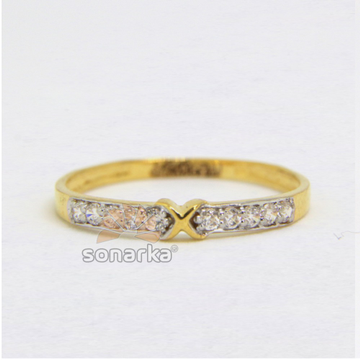 22ct Hallmarked Yellow Gold Ladies Wedding Band wi... by 