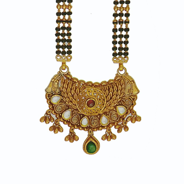 22kt Yellow Gold Fancy Tanmaniya With Beads by 