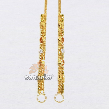 Light Weight Gold Earchain Kanser SK - K022 by 