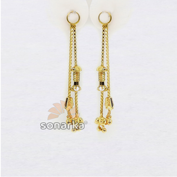 Earring Drops & Charms in Gold SK - E006 by 
