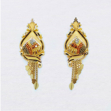 22kt gold latkan earring for women sk-e26 by 