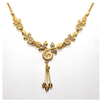 Plain Gold Necklace SK-N001 by 