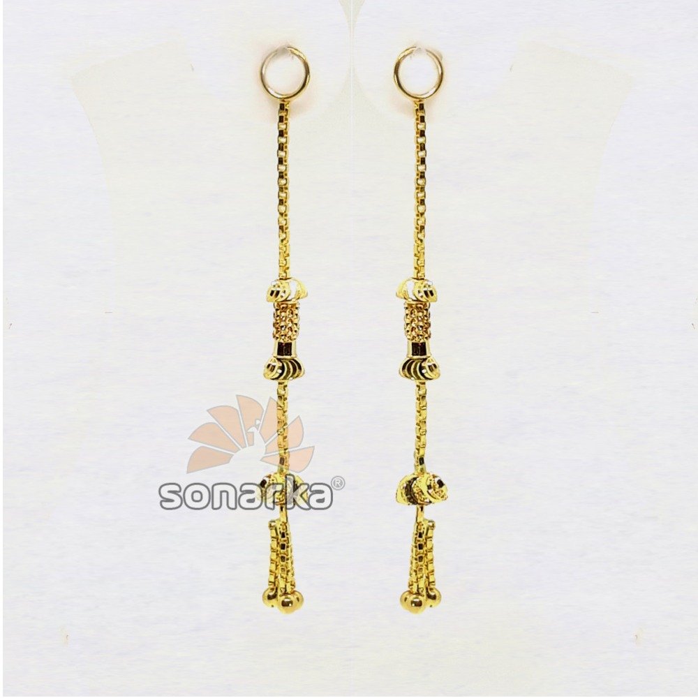 Gold Earrings Latkan SK - E007