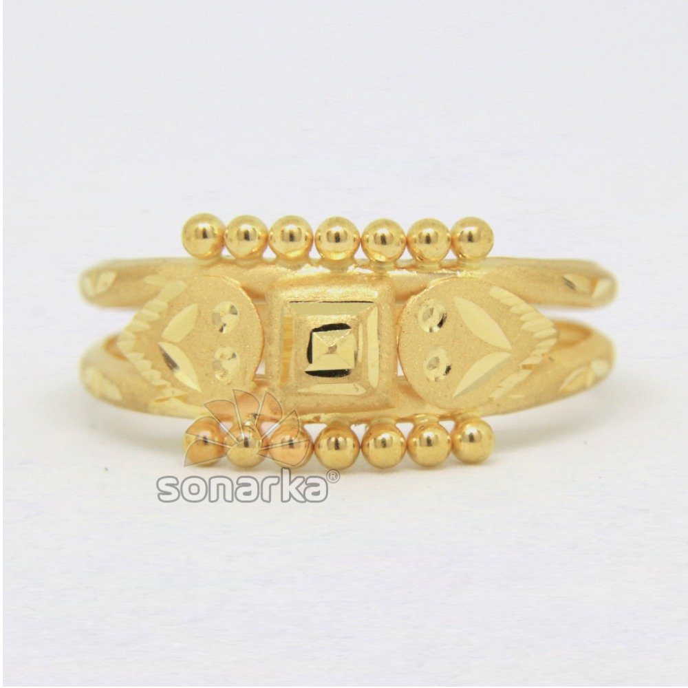 Buy quality 916 gold jaguar designs fancy gents ring in Ahmedabad