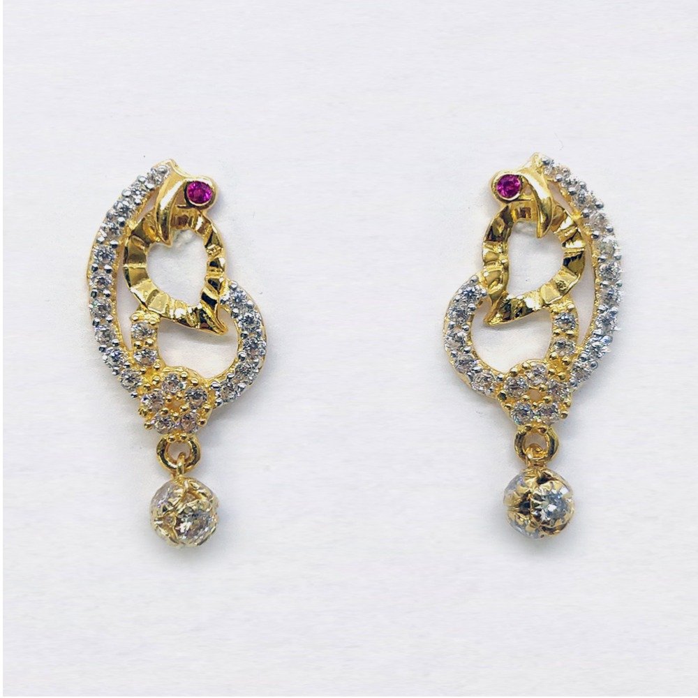 916 Gold CZ Pendant Set SK-P001